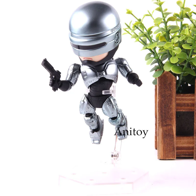 Q версия RoboCop фигурка 1987- игрушки с вишней RoboCop ПВХ Коллекция Модель игрушки подарок на день рождения 12 см