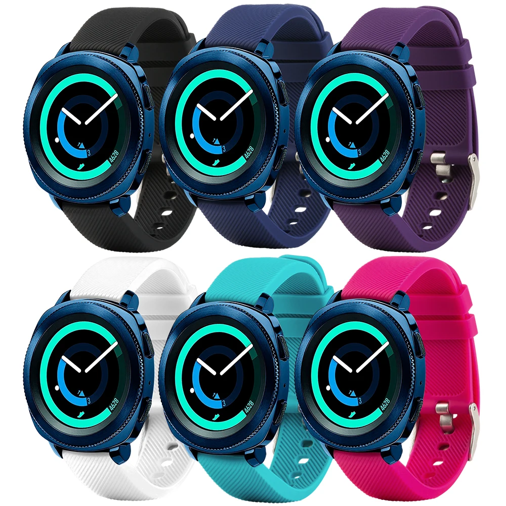 6 шт. Набор сменных наручных часов для Samsung Gear Sport/Samsung S2 Classic/Garmin Vivoactive 3/Amazfit