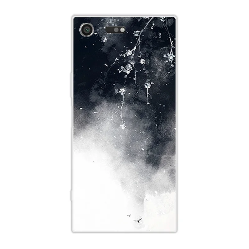 Чехол-накладка для Sony Xperia XZ Premium Lion Tiger G8141 G8142 TPU силиконовый чехол | Мобильные