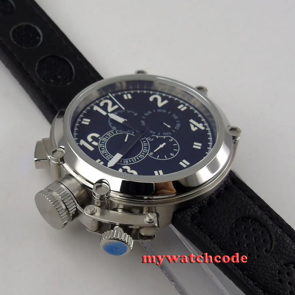Часы мужские стерильные 50 мм с кожаным ремешком|watch men|watch men watchwatch watch |