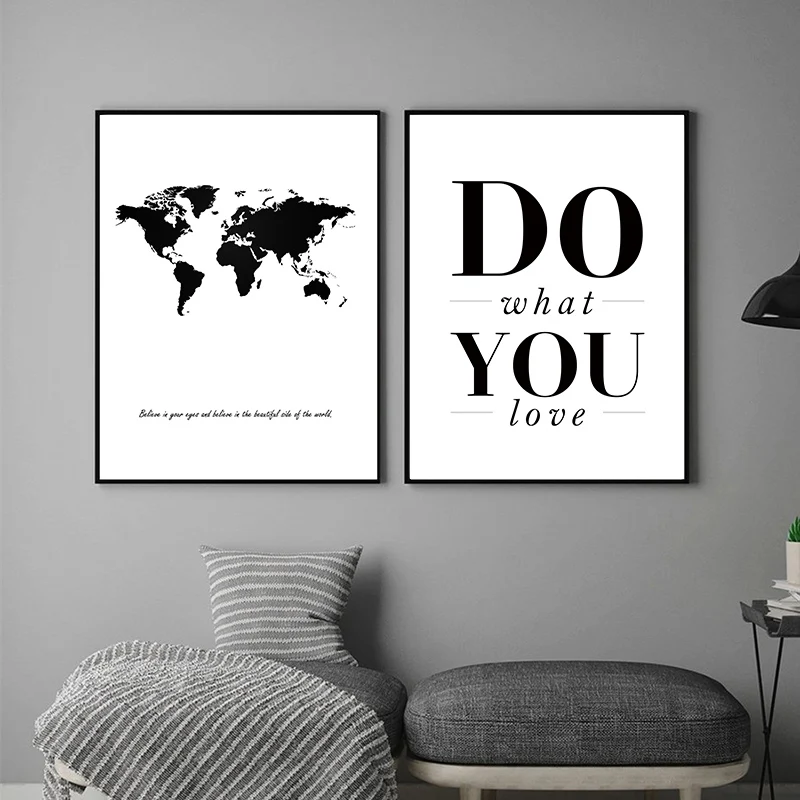

Modern Nordic Abstract Canvas Painting Black And White Minimalist Posters Wall Art Prints Pictures Painting For Home Decoration
