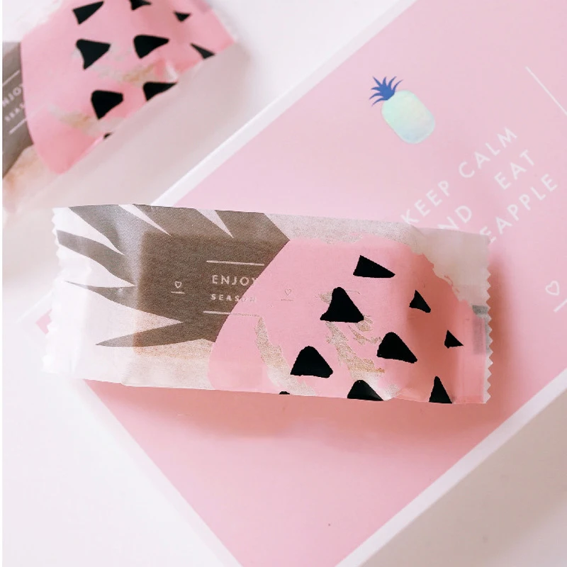 50 шт. толстые ананас Хрустящие сумки Творческий для выпечки тортов печенья