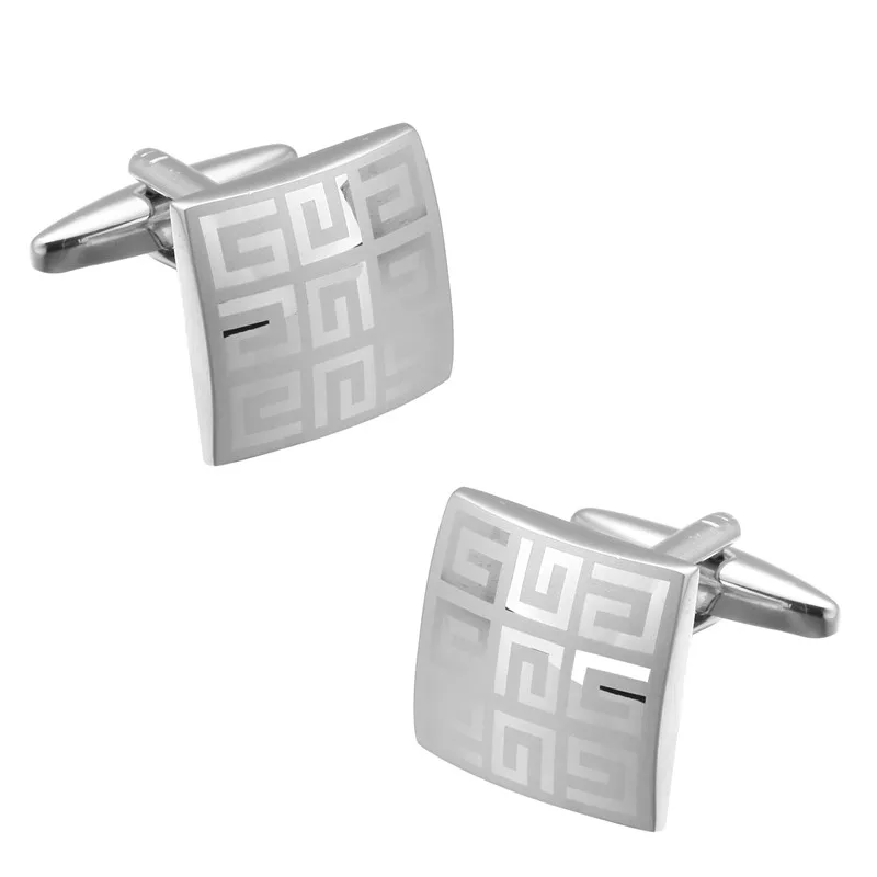 KC high quality copper laser metal box Cufflinks men French shirt wedding wholesale manufacturers | Украшения и аксессуары