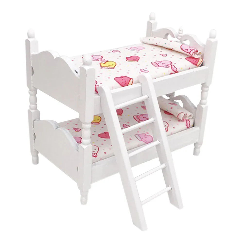 High Quality Cute Mini Dollhouse Furniture Bed Set Miniature Living Room Kids Pretend Play Toy Gift Z0306 | Игрушки и хобби