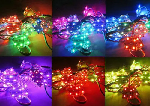 40 шт./строка SPI программируемый WS2801 4 светодиода Pixel Модуль строка шт. 5050 RGB SMD