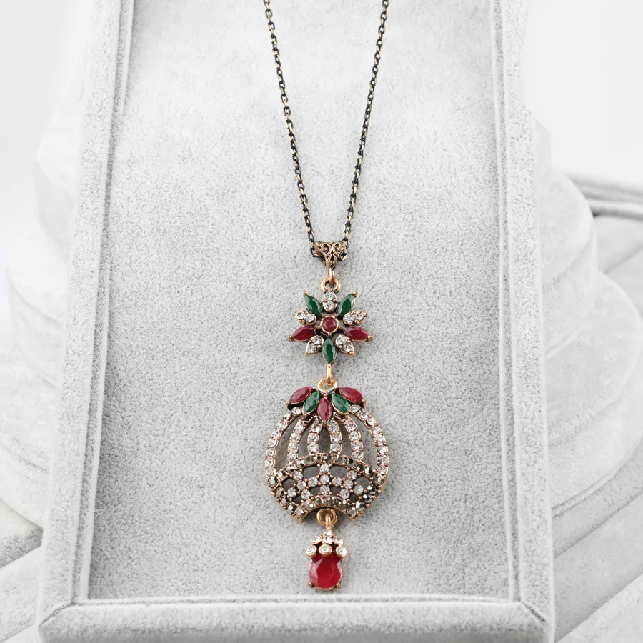 Женское винтажное ожерелье с подвеской в виде индейки | Украшения и аксессуары