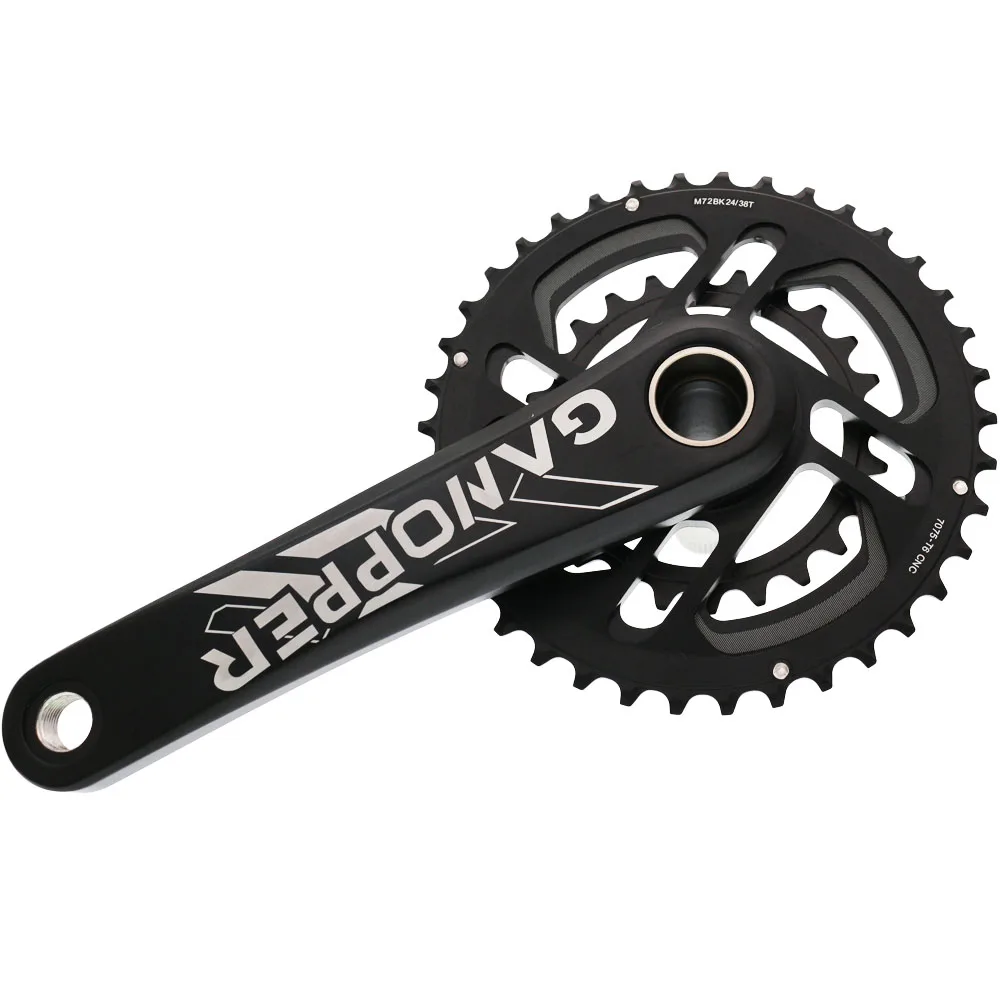 MTB дорожный велосипед полый двойной шатун для велосипеда с ЧПУ 24T 38T Gear 10s 11s цепное