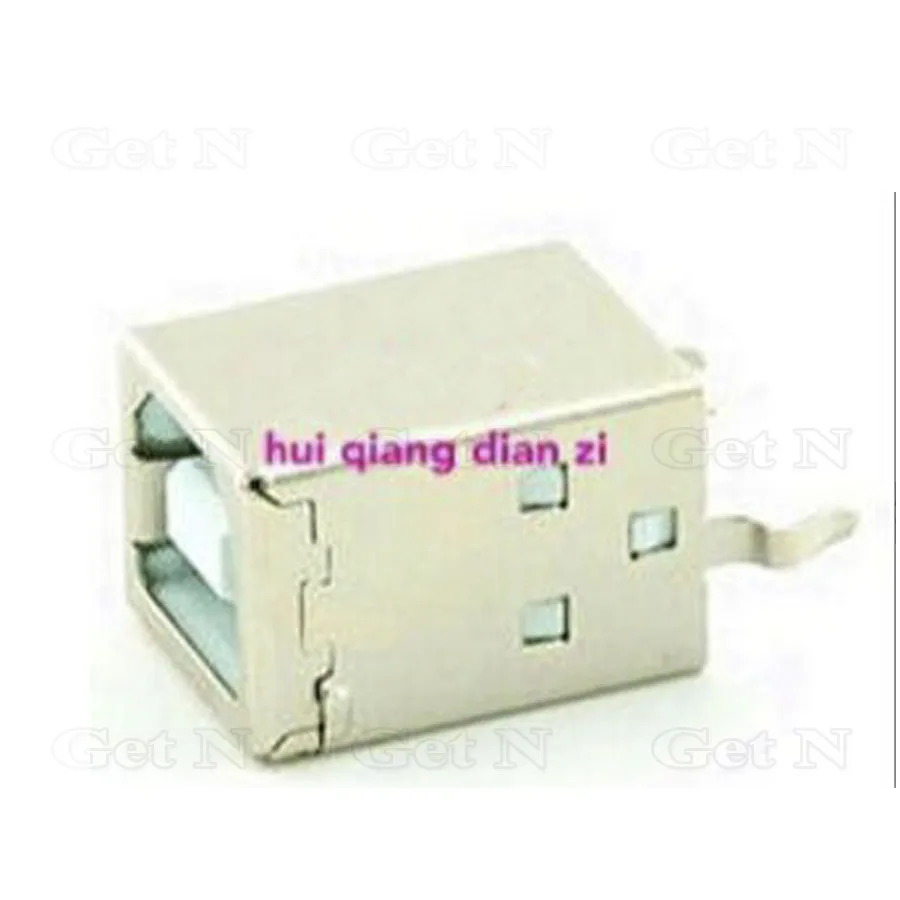 100 шт./лот квадратный тип B USB Разъем Порт плоский угол для принтера|lot lot|lot 100pcsangle