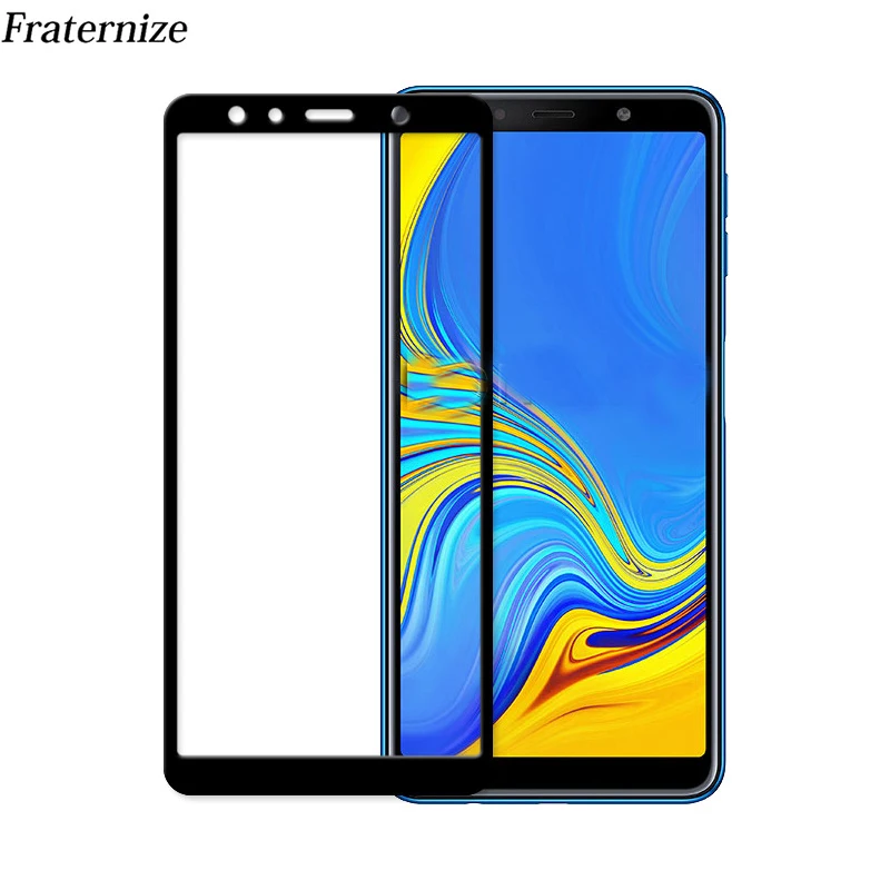 Закаленное стекло для Samsung Galaxy A9 A7 2018 полное покрытие экрана защитная пленка J4 J6