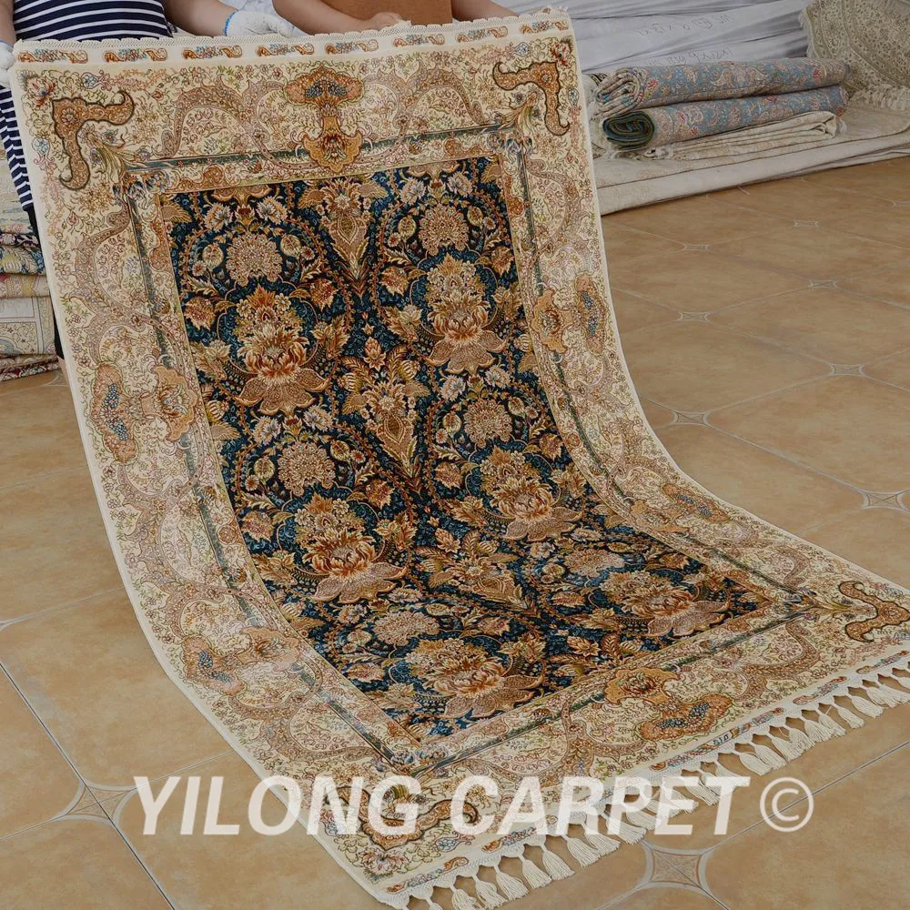 Традиционные традиционные восточные Коврики ручной работы Yilong 4 3 'x 6 2' ковер