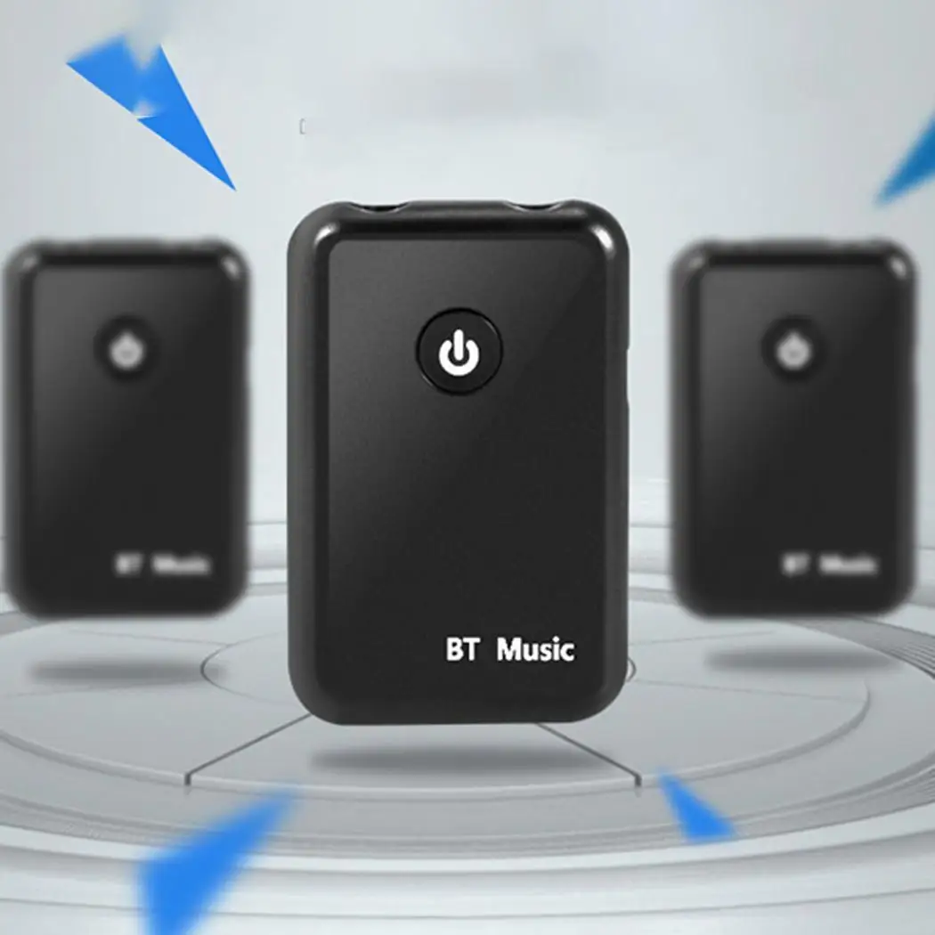 Портативный Bluetooth передатчик для ТВ Беспроводной аудио адаптер подключенный к 3 5