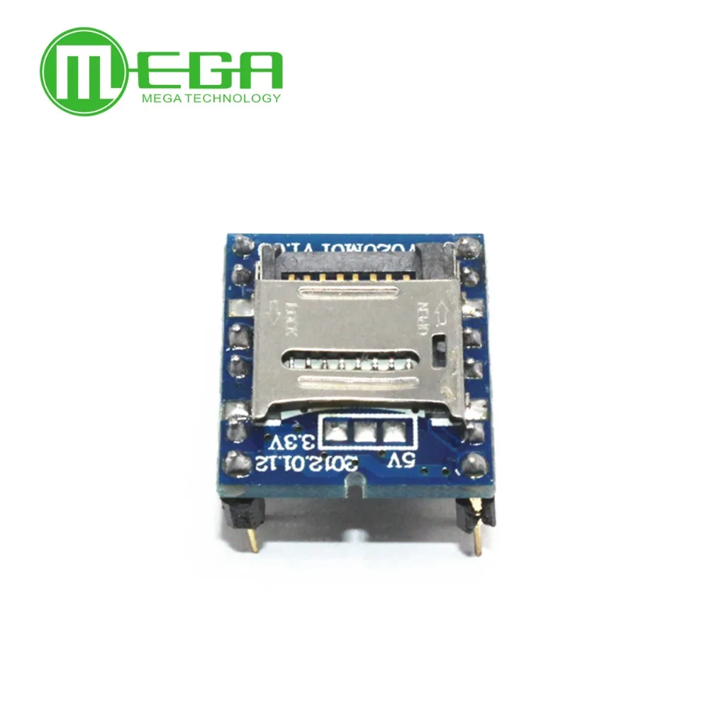 10 шт. встроенная SD-карта MP3 звуковой модуль голосовой для PIC Arduino 2560 UNO R3 |