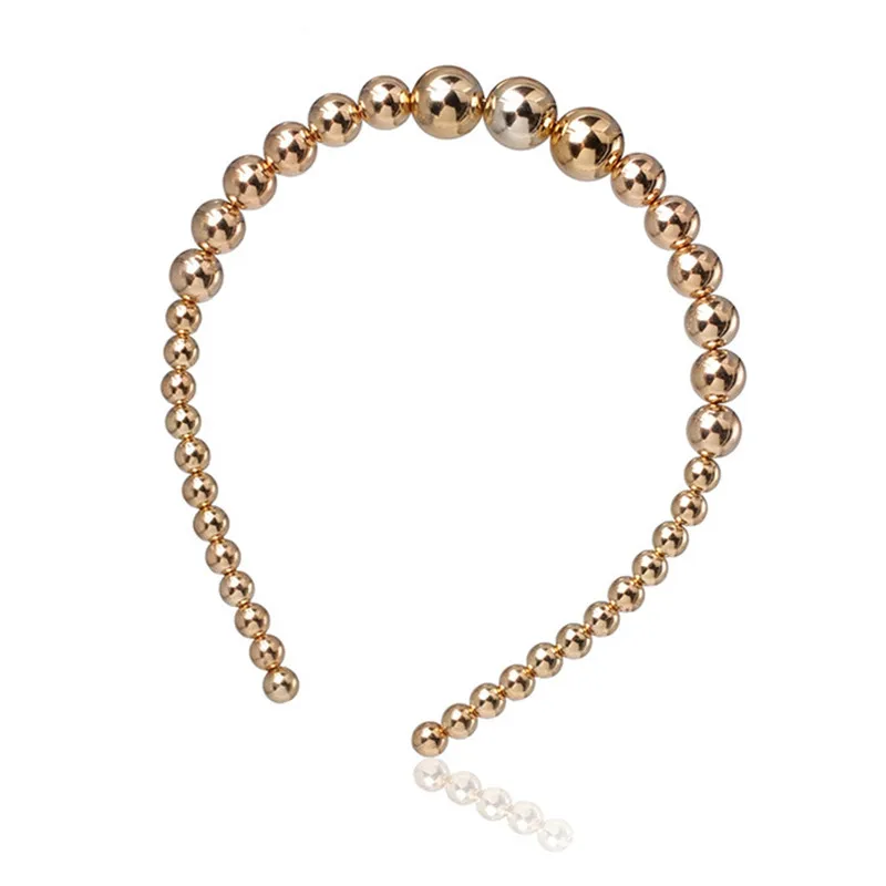 PINKSEE Simple Design Imitation Pearls Hairbands Bridal Wedding Party Headdress Elegant Hair Hoop | Украшения и аксессуары
