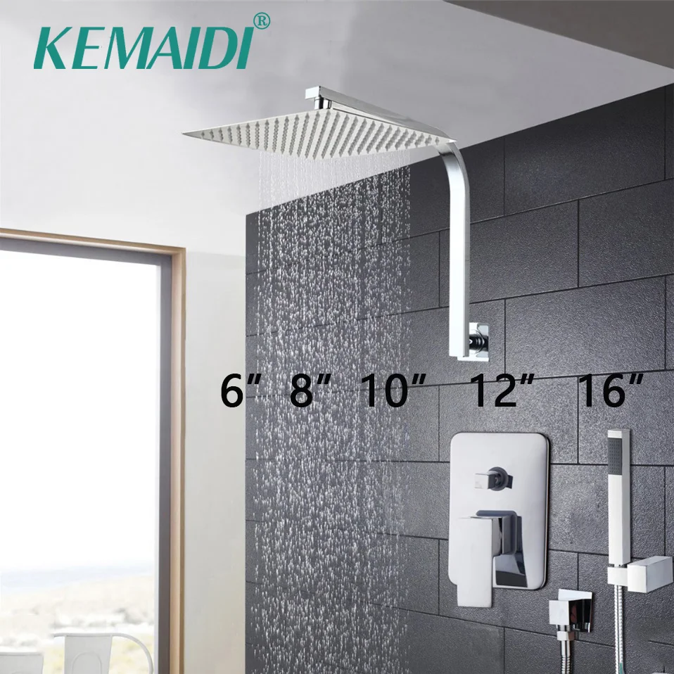 Смеситель для душа KEMAIDI настенный с насадкой + смеситель душа|bathroom shower faucet|shower