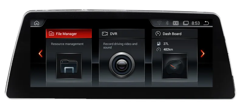 Автомобильный мультимедийный плеер 10 25 &quotAndroid 4 GPS навигация для BMW 5 серии G30 2017 2018