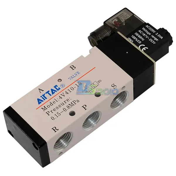Хорошее качество 1/2 &quotDC 12V 5 way 2 позиционный пневматический Электрический