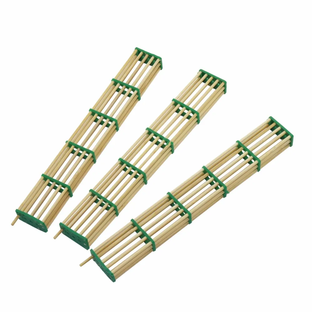 

Beekeeping Prooduct Bamboo Longer Type Queen Bee Isolation Transport Cage Five Lengthened Apiculture Beekeeper Tools 20 Pcs