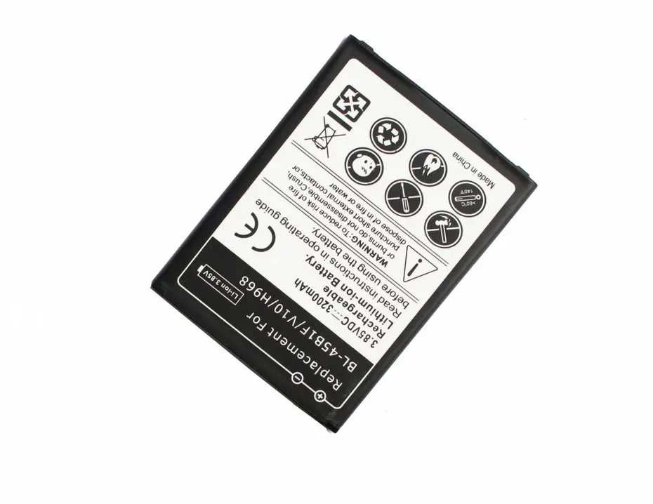 Литий-ионный аккумулятор для LG BL-45B1F / V10/H968 3200 мАч В постоянного тока 1 шт. |