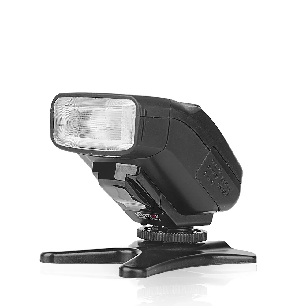 VILTROX JY610II Мини Универсальный ЖК дисплей Вспышка Speedlite свет + Диффузор подставка