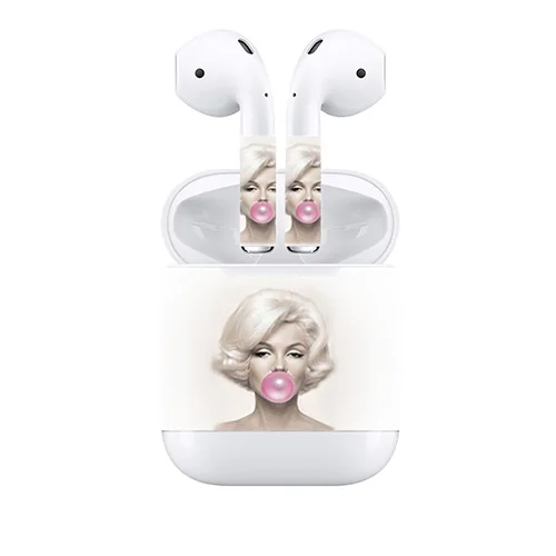 Кожа для Apple AirPods-Golf | Защитная, прочная и уникальная виниловая наклейка-обертка | легко наносится, удаляется и меняется