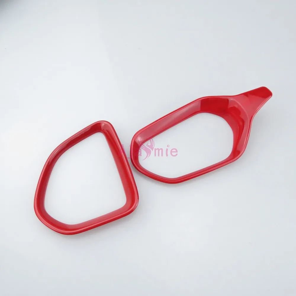 Автомобильный Стайлинг интерьера красный цвет приборной панели сторона выхода