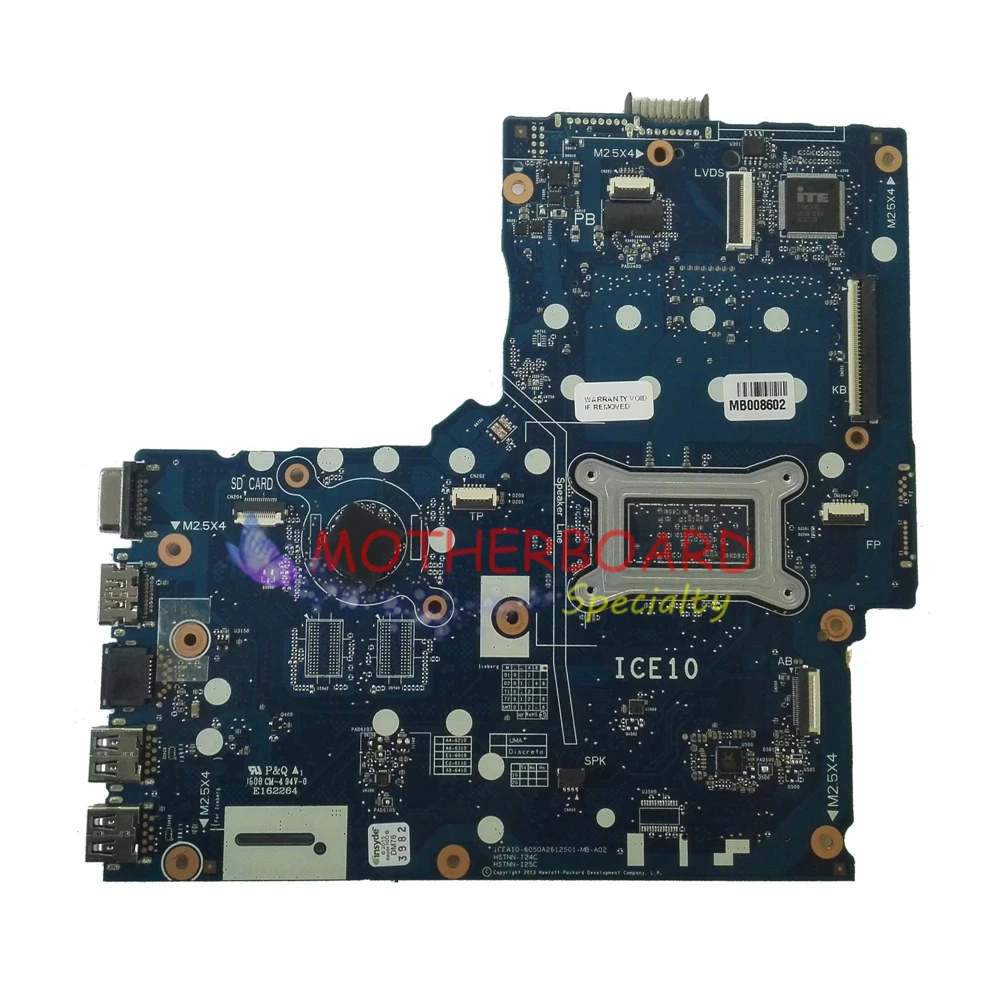 Материнская плата для ноутбука HP 355 G2 с интегрированной графикой процессор A8-6410