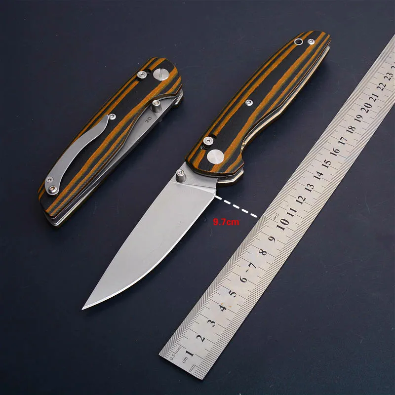 Складной нож 95 bear D2 быстрооткрывающийся клинок из стали 60HRC рукоятка G10 уличный