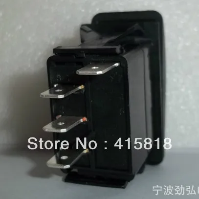 Бесплатная доставка 4-контактный SPDT морской лодка LED водонепроницаемый кулисный