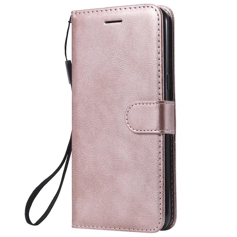 

For Samsung Galaxy A8S Case Flip Cover Wallet Stand Pure Color PU Leather Mobile Phone Bags Coque Fundas