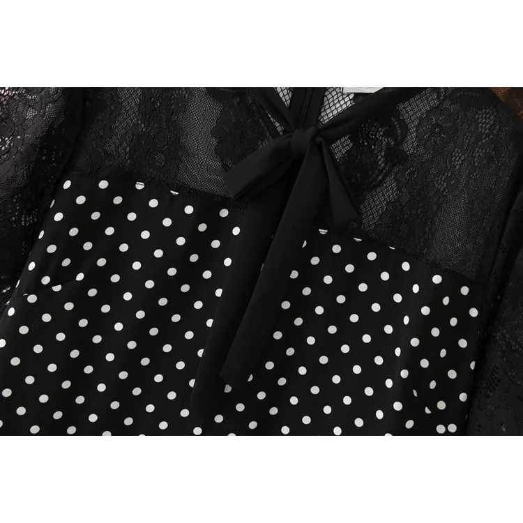 Женское кружевное платье в Корейском стиле | Женская одежда