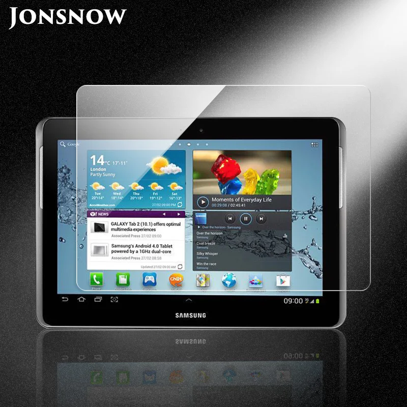 Закаленное стекло 9H для samsung Galaxy Tab 2/P5100/N8000/10 1 дюймов Защитная пленка ЖК экрана