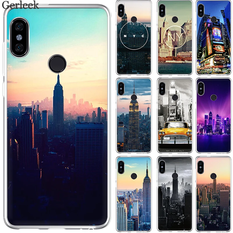 Чехол для телефона чехол New York City Redmi Note 3 4 4X 5 5A 6 Pro Prime Protect|Чехлы-накладки| |
