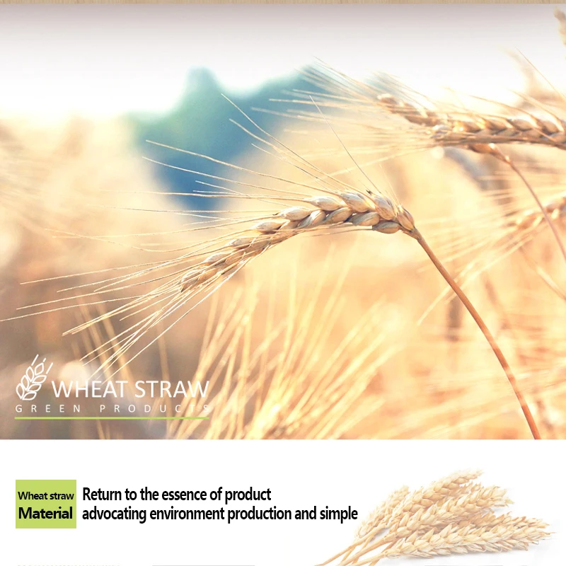 Цветом ветра Пшеничной соломы Пластик Спортивная бутылка для воды Кофе Кетле