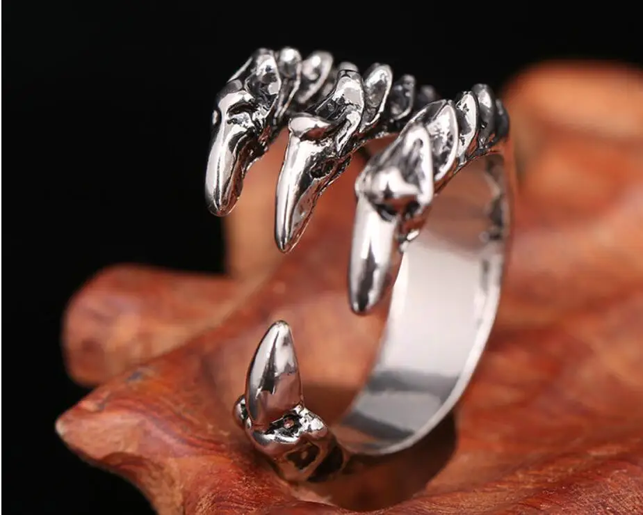 Кольцо с когтями Dragon из нержавеющей стали для Хэллоуина|dragon claw ring|claw ringstainless steel |