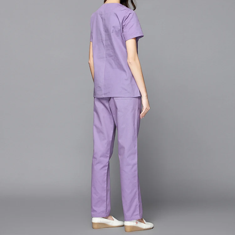 Medical clothing Women's surgical scrub set doctor nurse short sleeve uniform dental pet clinic summer beauty salon overalls
