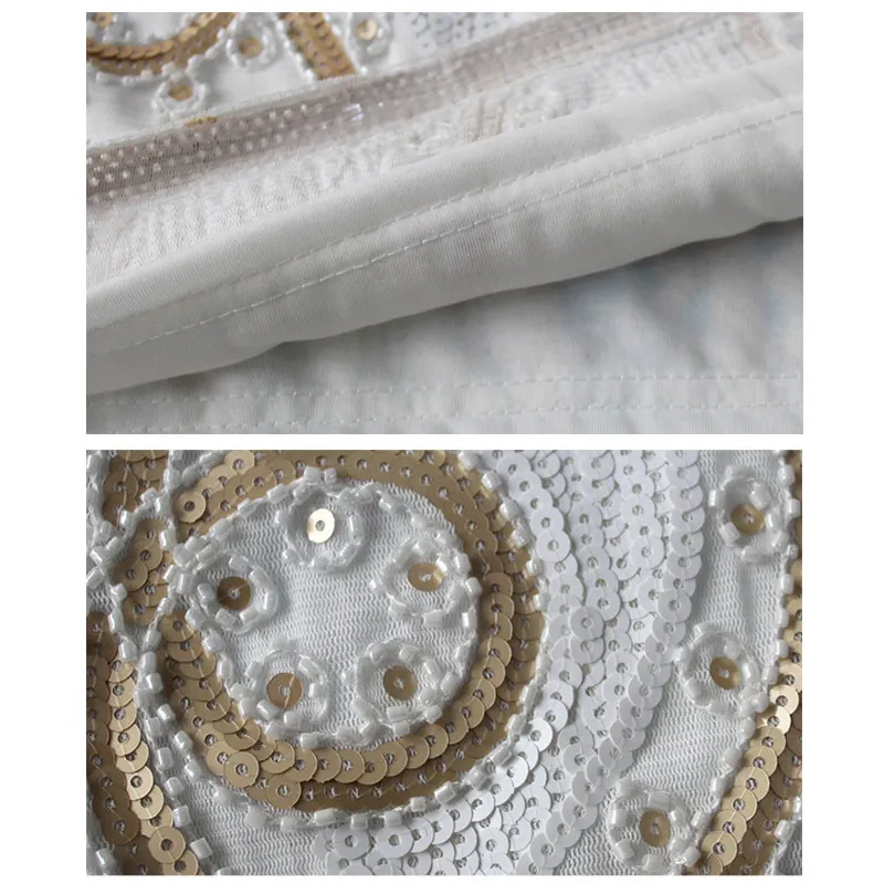 Женские юбки с блестками Willstage черная и белая сексуальная Мини Вечерние юбка