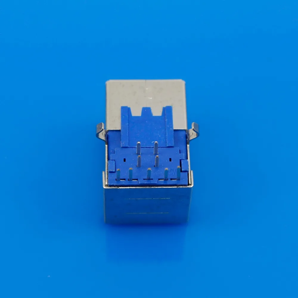JCD 1 шт. USB3.0 B Тип женский Интерфейс s Встроенный разъем 90 градусов 9 Pin принтер USB