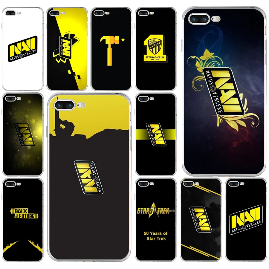 Гибкий тонкий мягкий силиконовый чехол 234FG natus vincere navi из ТПУ для Apple iPhone5 5s se 6 6s 7 8