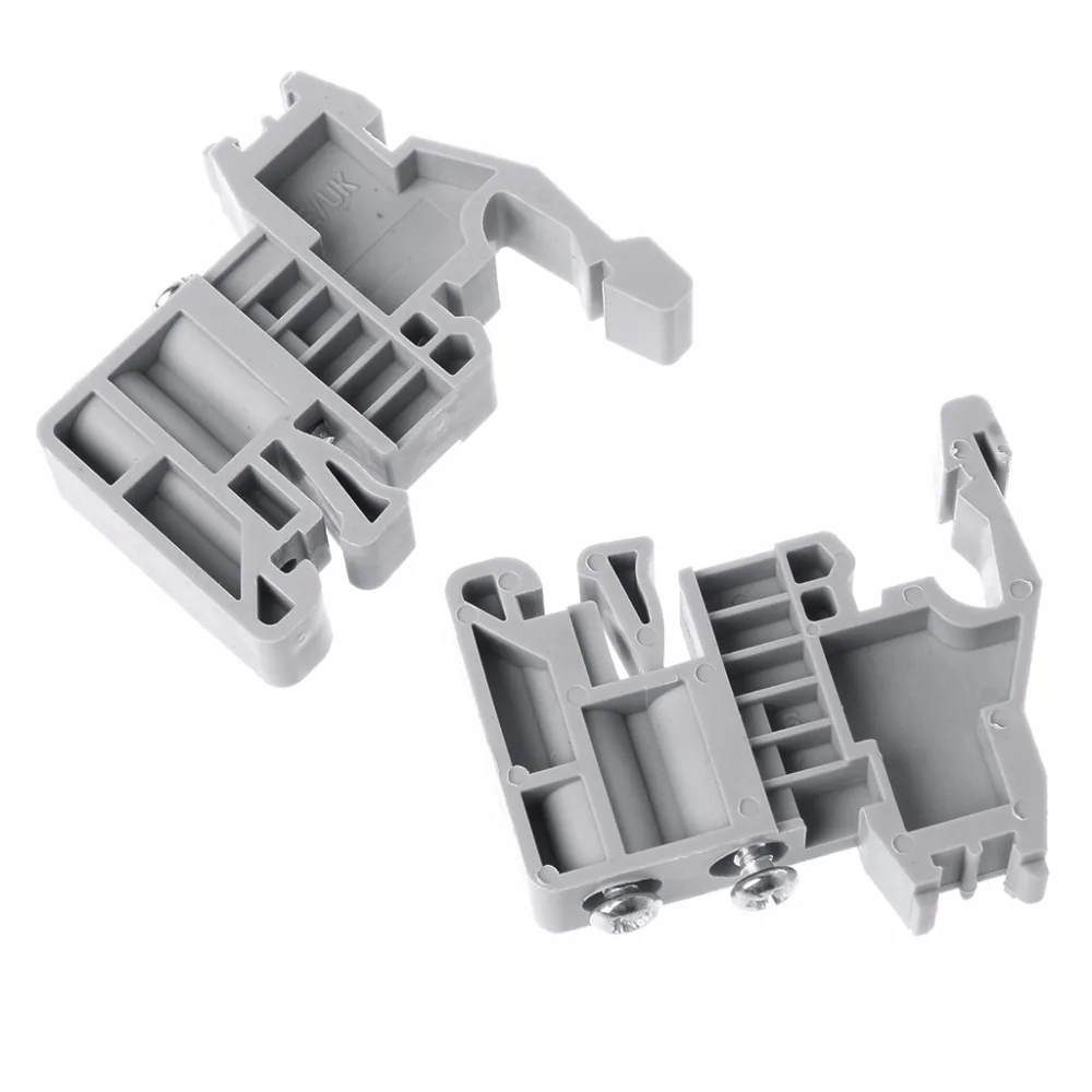 UKK3 din-рейка двухуровневый двухрядный клеммный блок 500V 25A 28-12AWG серый 50 шт
