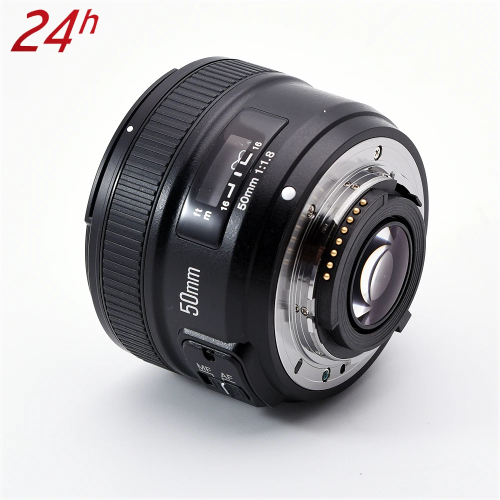 YONGNUO YN50MM F1.8 Большая диафрагма автофокус и ручной режим фокусировки для объектива