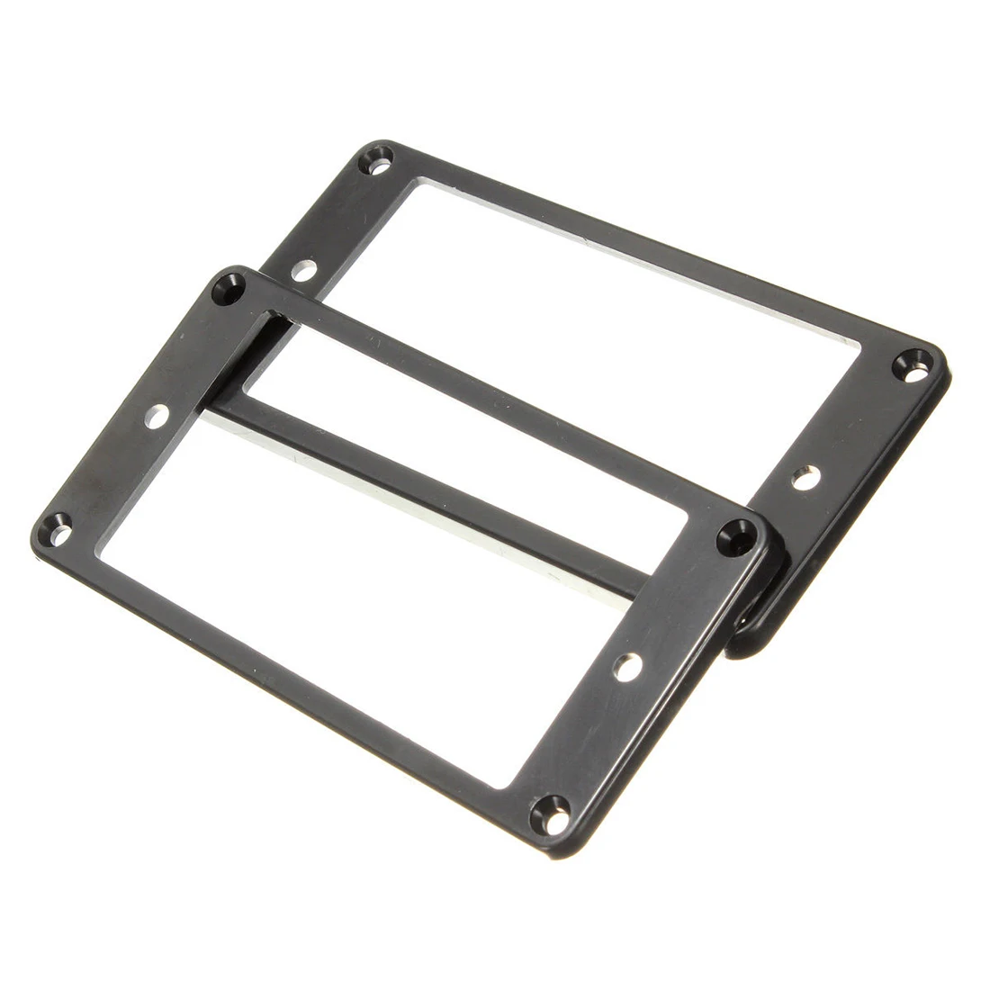 MSOR 2Pcs плоский Humbucker пикапа Монтажное кольцо рамка ABS для электрогитары|Детали и