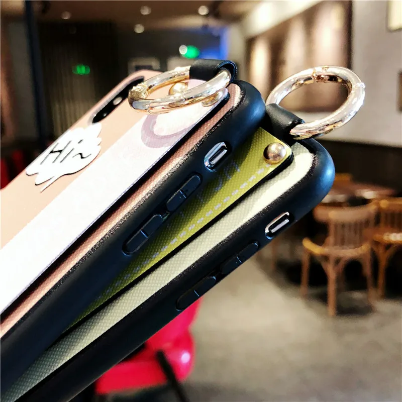 Модный мягкий из высокотемпературного полиуретана чехол для iPhone X XR XS MAX 6 6S 7 8 Plus