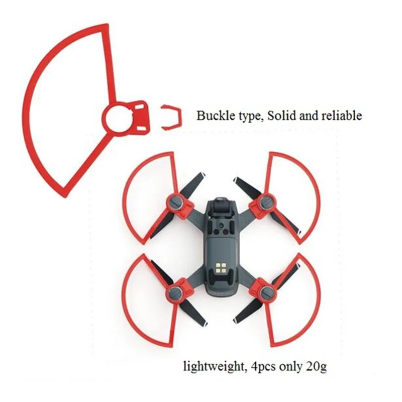 4 шт. Съемная защита пропеллеров реквизит Бампер протектор бампер для DJI Spark Drone