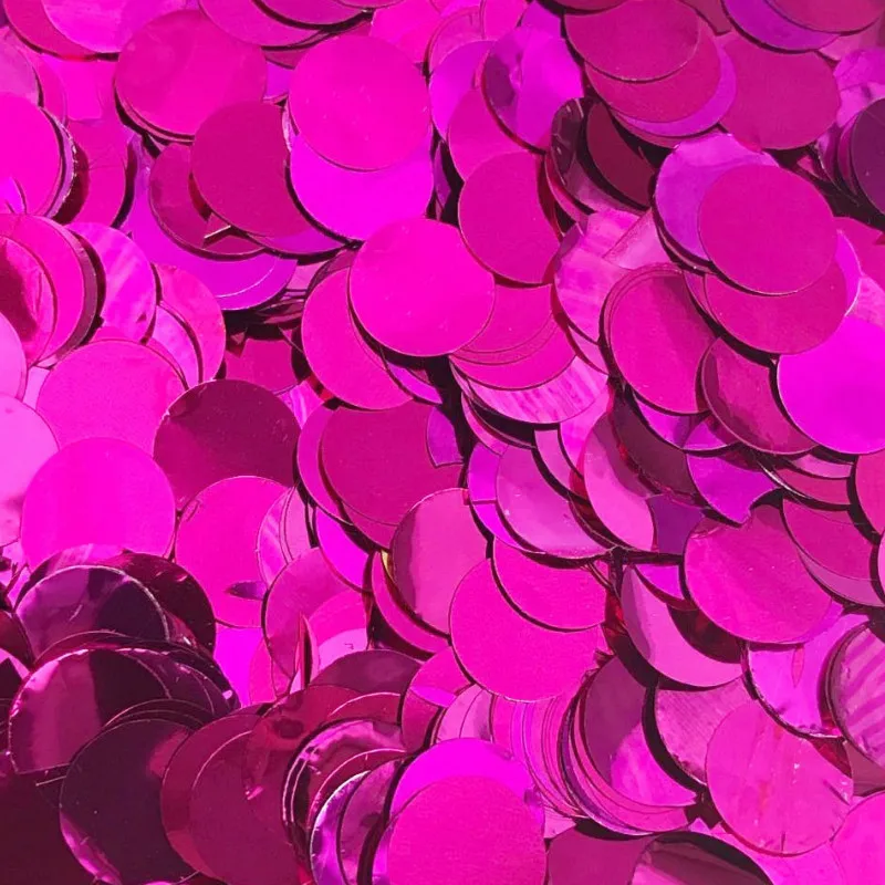 rose red 1 упаковка 15 г 1,5 см ПЭТ разбрызгивает конфетти прозрачные Пузырьковые конфетти для воздушного шара наполнитель DIY свадебное украшение подарок на день рождения - Цвет: rose red
