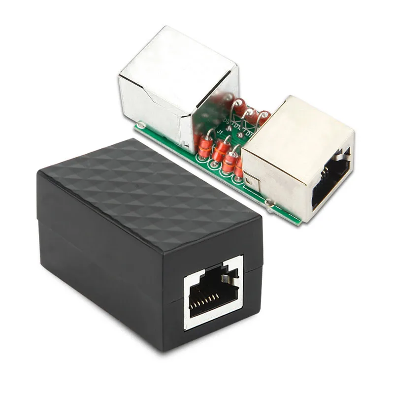 En Labs Surge Thunder Protector RJ45 сетевой соединитель Adapter Cat6 7 5E кабель|network cable|rj45 lanlan coupler |