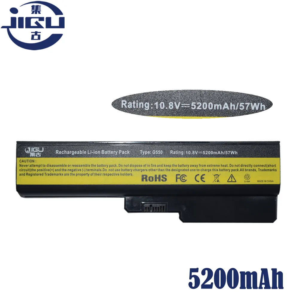 Аккумулятор JIGU для ноутбука Lenovo 57Y6266 57Y6527 57Y6528 L06L6Y02 L08L6C02 IdeaPad G430 Series G450 6 ячеек |