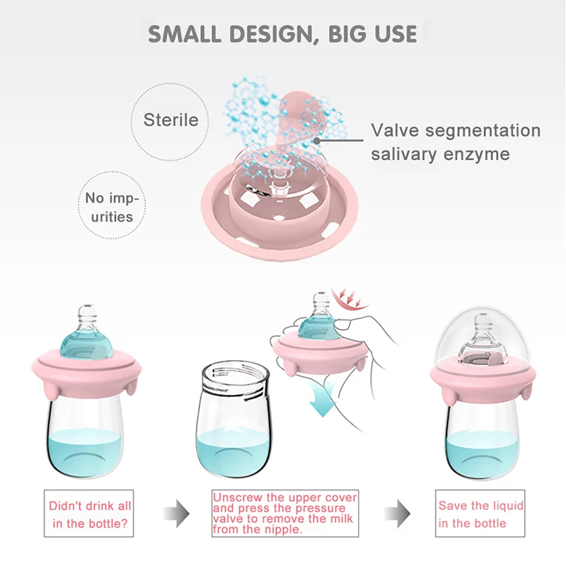 IMBABY 120/300 мл бутылочка для кормления детей от 0 до 36 м силиконовая соска
