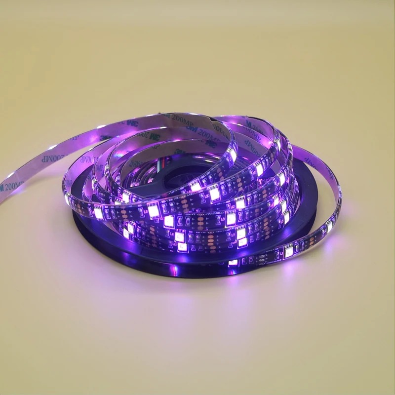 DC12V Светодиодная лента 5/10/15/20/30/40/50 М 5050 SMD RGB 300 led ip65/не водонепроницаемый гибкий