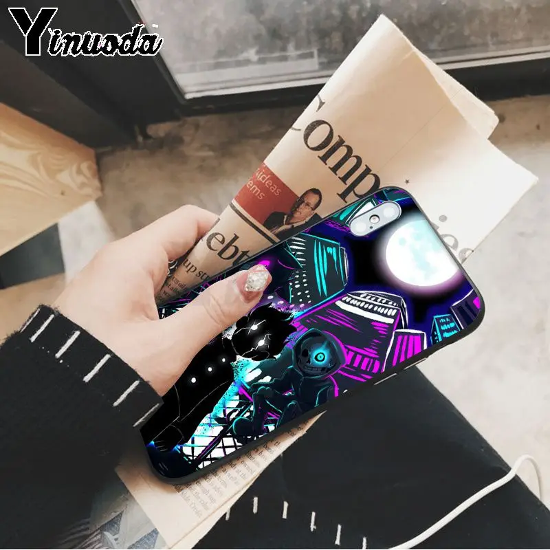 Yinuoda mob psycho 100 красочные милые аксессуары для телефонов Чехол Apple iPhone 8 7 6 6S Plus X XS MAX 5