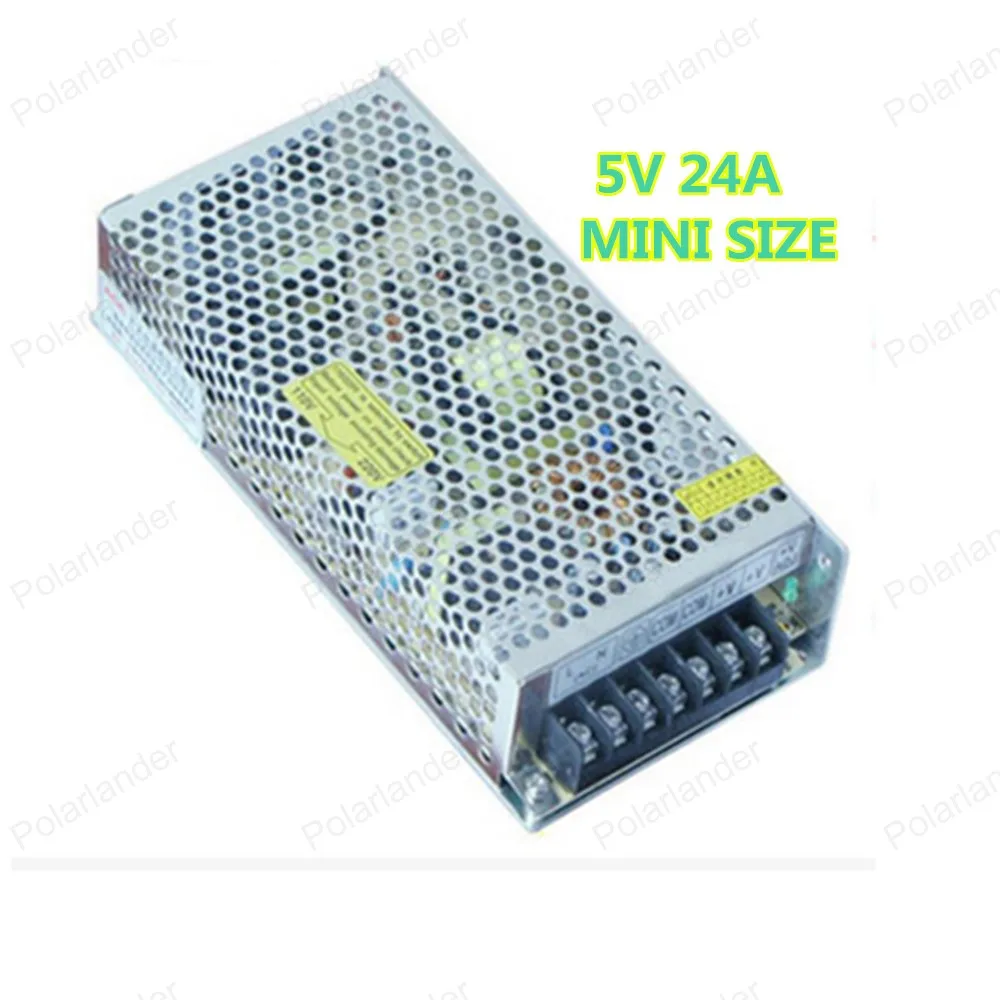 

D-120A ac dc converter dual Output Switching power supply 120W 5V 24A ac to dc power supply